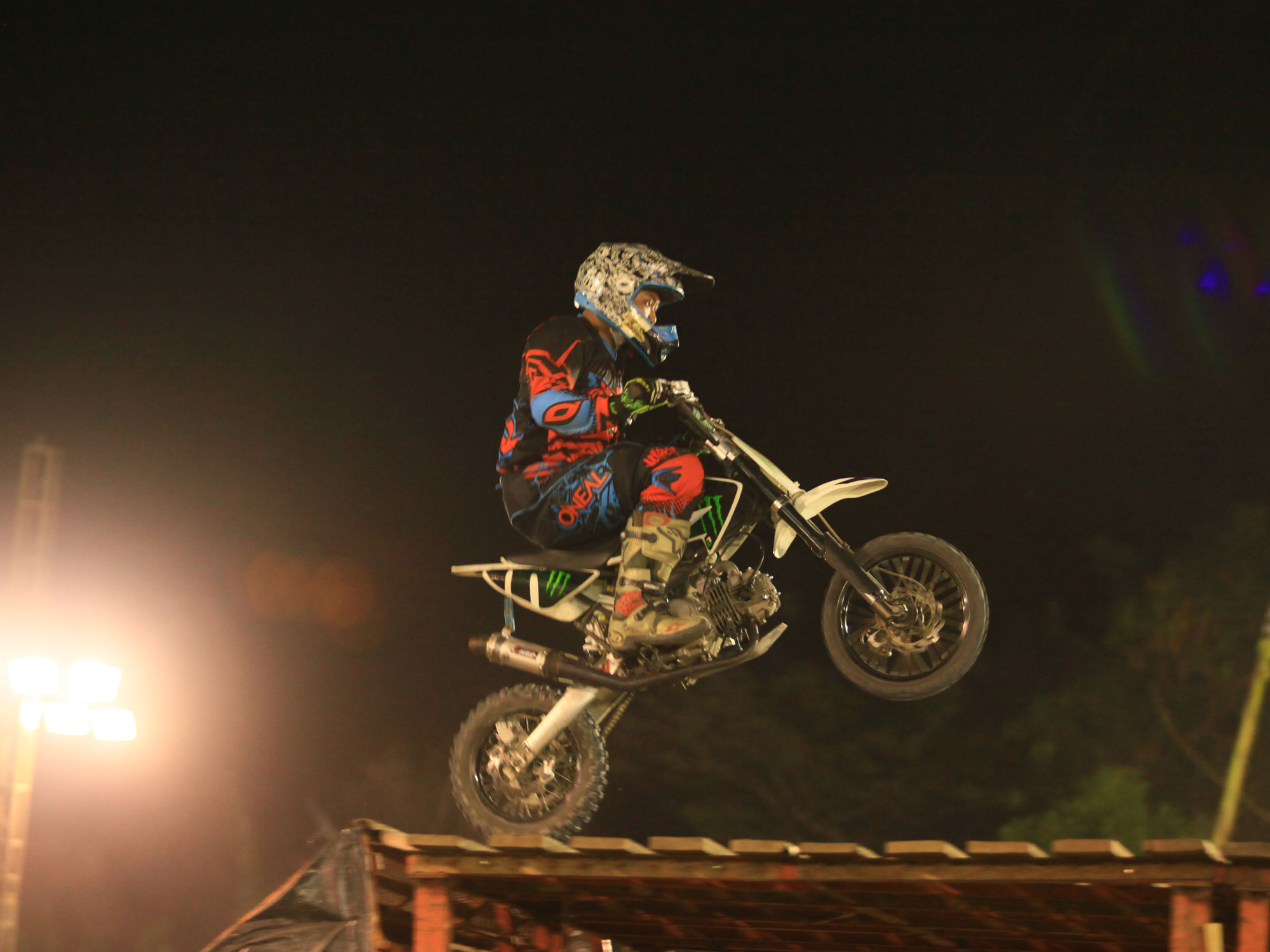 Persaingan Minimoto pun tak luput dari perhatian pecinta Trial Game.