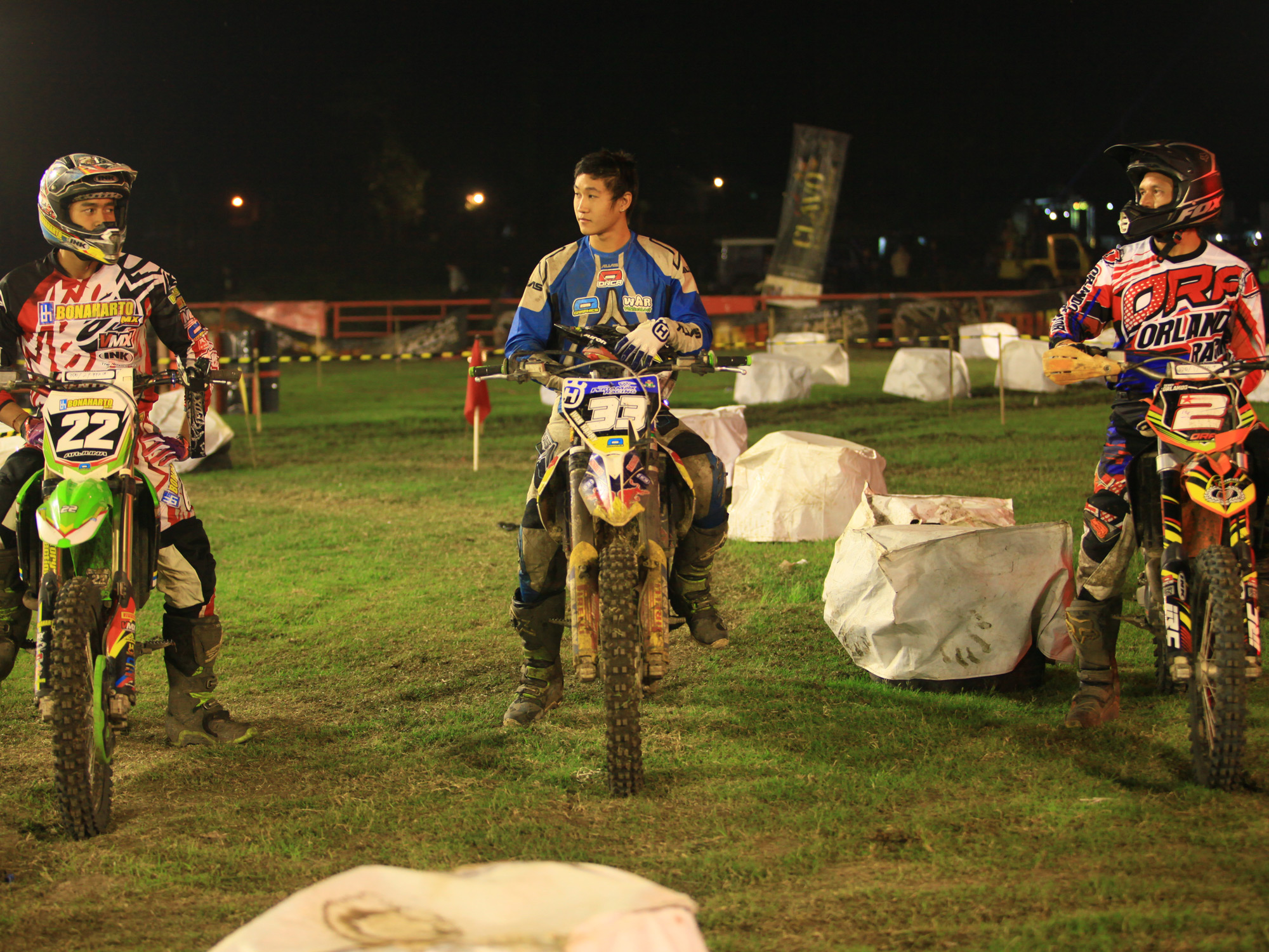 Ivan Harry, M Arjun Wicaksana dan Denny Orlando sama-sama optimis dapat mencatat waktu terbaiknya dan bersaing ketat di seri ke-5 Kabupaten Bandung.