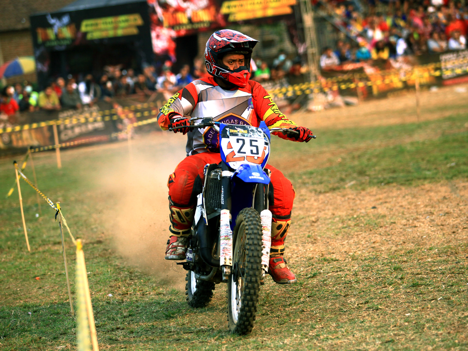 Nanda Medyka Dari Ngawi di kelas campuran open Heat 1