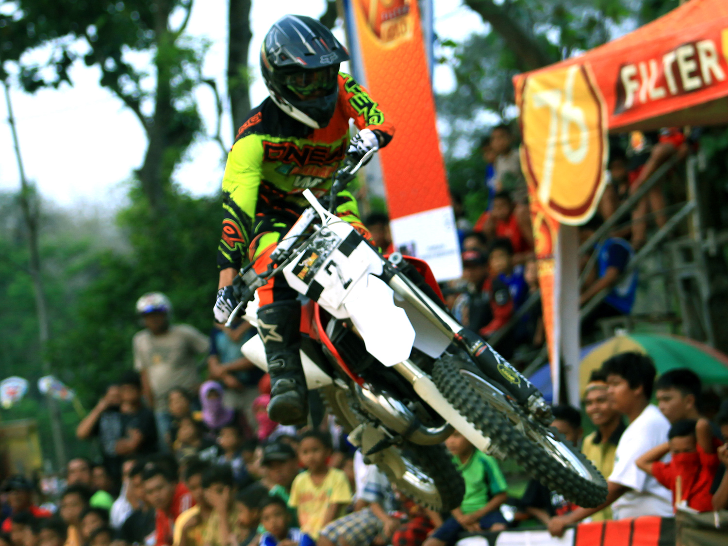 M. Arjun kembali beraksi di Kelas Campuran Open Heat 1