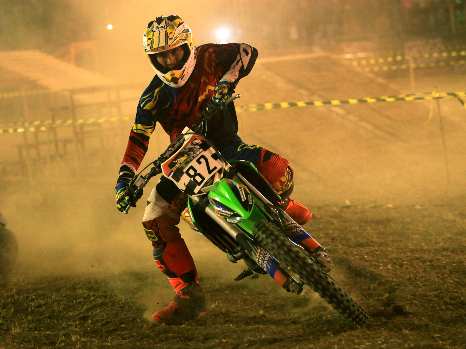 Penampilan Aris Setya di kelas Free For All Heat 2