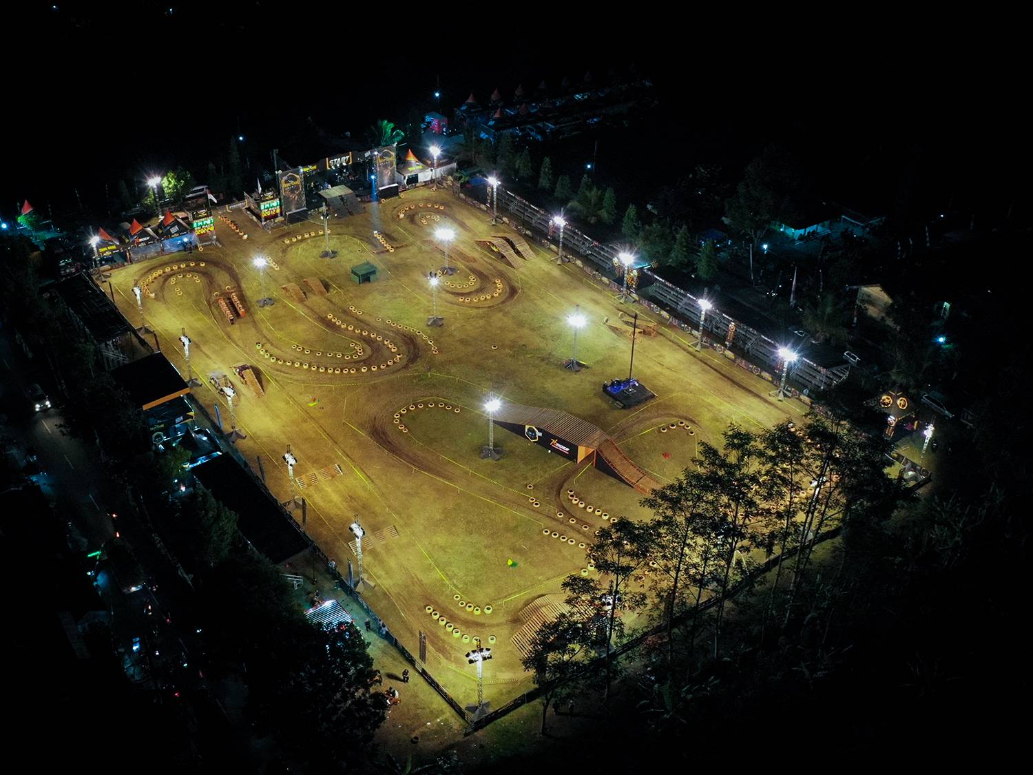 Venue seri ke empat Trial Game Dirt di Kota Magelang