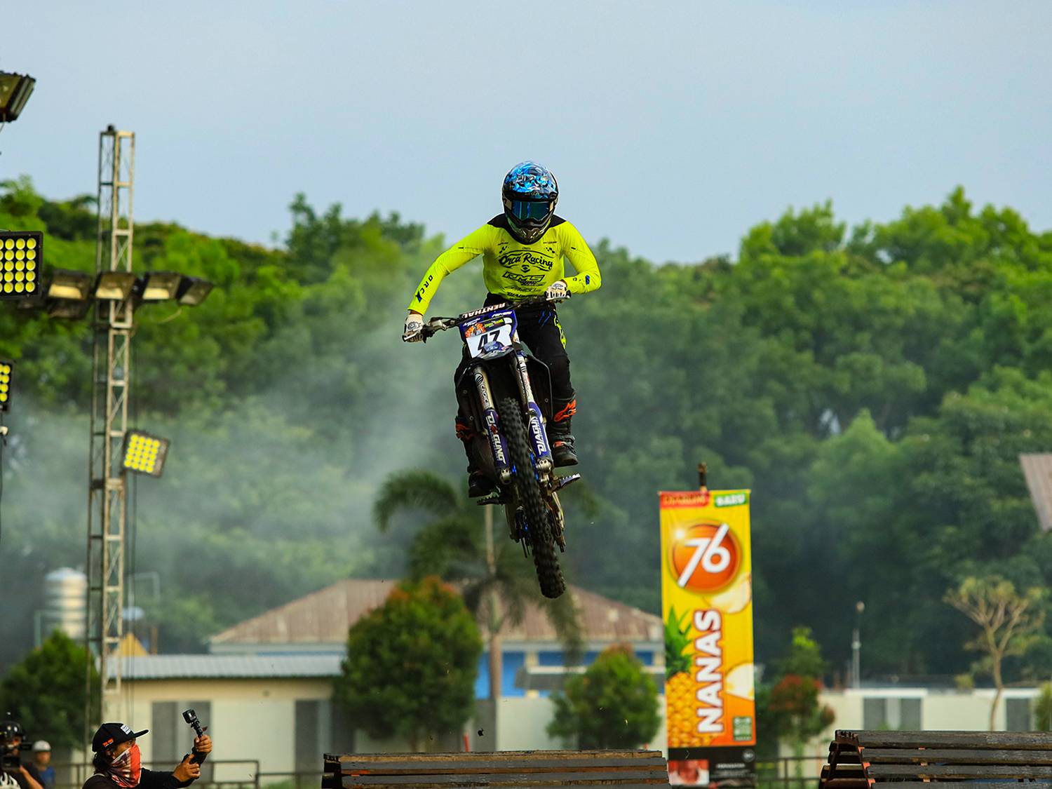 Jumpingan tinggi dari Marcelino Rigi asal kota Lamongan