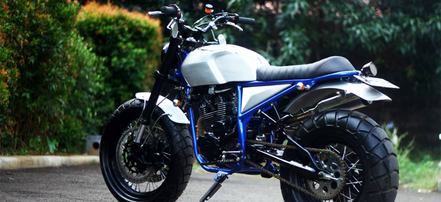 Pilihan Ban Untuk Modifikasi Motor Trail Scrambler Trial Game 76